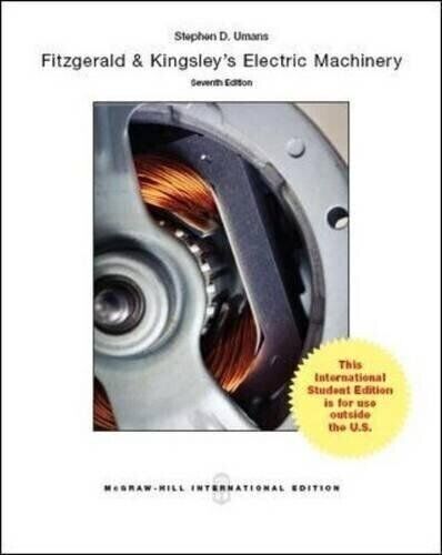 Fitzgerald &amp; Kingsley&#39;s Electric Machinery 7e Global Edition [PAPERBACK] - $57.04