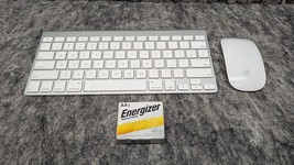 Apple A1314 Bluetooth Slim Aluminum Keyboard &amp; A1296 Wireless Tactile Mouse - $47.99