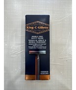 King C. Gillette Men&#39;s Double Edge Safety Razor + 5 Refill Blades - $39.92 CAD