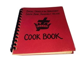 Social Order Of The Beauceant South Bend, Indiana Assembly No. 100 Cookbook - $215.66 MXN