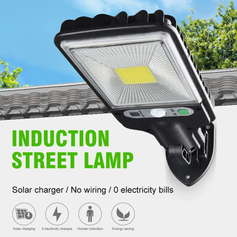 360 Solar Powered Street Light with PIR Motion Sensor 5.5V 2.5W Solar Wall Lamp  - £156.17 GBP