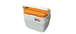 Coleman  Lil Oscar 8 Quart Cooler Lunch Box Orange Lid 5272 EUC 1980 - £23.83 GBP