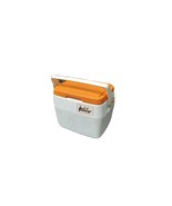 Coleman  Lil Oscar 8 Quart Cooler Lunch Box Orange Lid 5272 EUC 1980 - $561.41 MXN