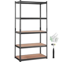 VEVOR Storage Shelving Unit, 5-Tier Adjustable, 2000 lbs Capacity, Heavy... - $2,369.74 MXN