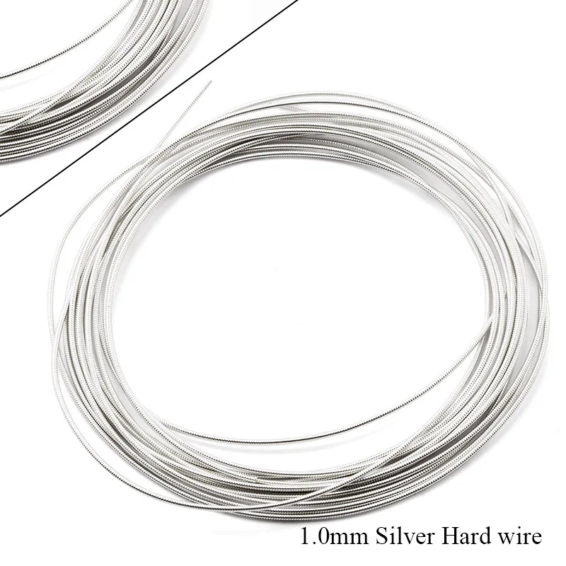 10g/bag Hard Silk Thread Sewing Embroidery Floss Kit DIY -silver hard wire - €4,53 EUR
