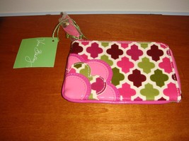 Vera Bradley Frill Hello Dahlia! Petal Pouch Coin Purse - $26.99