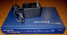 RT314 NETGEAR wP gateway ether inter net switch Dual Speed Hub 10/100 MB... - $19.75
