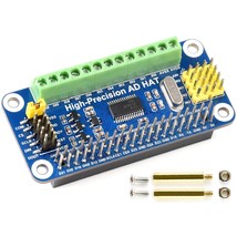 High-Precision AD HAT ADS1263 10-Channel 32-Bit ADC SPI Bus Low Noise Lo... - £70.02 GBP