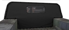 4-Man Removable Canvas Rear Curtain Seals Tight- Black fits Military HUMVEE - $750.70