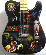 Guns N&#39; Roses Autographed Guitar - £2,753.20 GBP