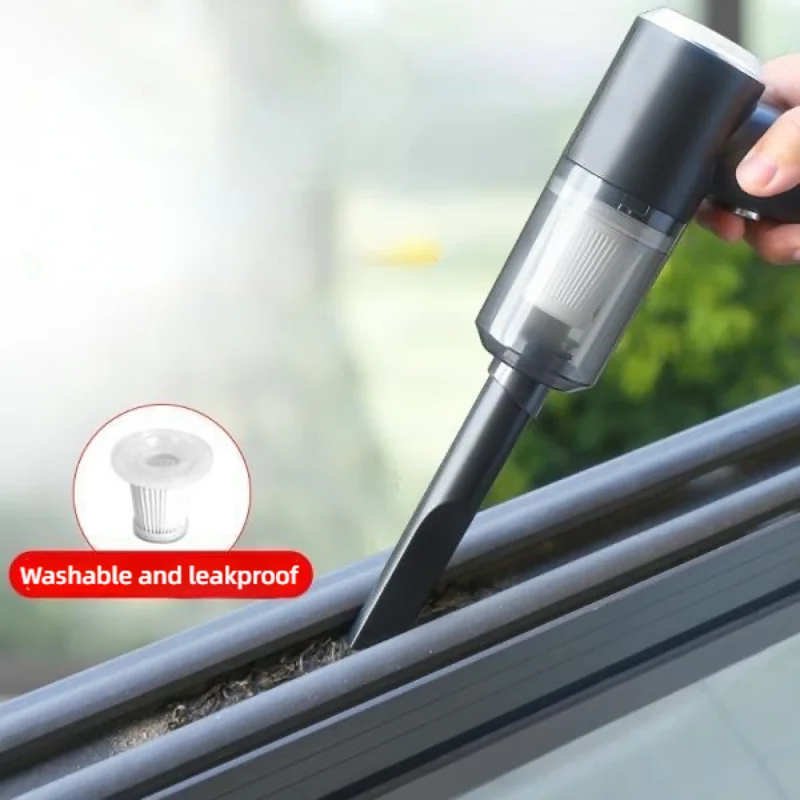 Wireless Portable Vacuum Cleaner for Cars and Home Use - Automatic Mini Dust E - £22.73 GBP