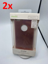 2X Moshi iGlaze Armour Slim Case For iPhone 7 Plus &amp; iPhone 8 Plus  Rose... - £3.36 GBP