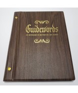 Guidewords An Anthology of Inspiration and Humor, 1971, Miriam Hunter, V... - $19.59