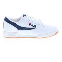 Fila Original Fitness Denim Mens White Leather Lifestyle Sneakers Shoes - £63.23 GBP