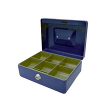 Esselte Classic Cash Box 200x150x80mm - Blue - $57.51