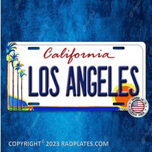 Los Angeles California City Aluminum License Plate Tag New - £15.36 GBP