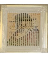 Shem Tov &quot;Reb Shaya&quot; 3D Wall Sculpture Hand Signed Custom Framed COA Thr... - €517,80 EUR