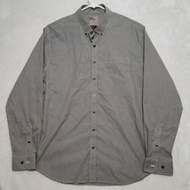 5.11 Tactical Shirt Mens XL Gray Gingham Long Sleeve Button Workwear Conceal - £23.83 GBP