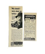 Vtg 1959 Stewart Warner Almquist Engineering Print Ad Hot Hot Racing Spe... - $8.55