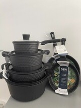 D&amp;W Deane &amp; White Cookware Collection Set 10 pc Color Black Casserole Pa... - $7,275.97 MXN