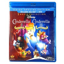 Cinderella II / Cinderella III: Twist in Time (Blu-ray/DVD *Missing 1 DVD) - £8.59 GBP