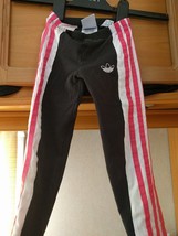 Girls Trousers Adidas Size 4-5 Years Polyester Multicoloured Trousers - $9.00