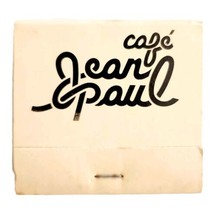 Cafe Jean Paul Vintage Matchbook Lewis Wharf Providence Boston Unstruck ... - $373.45 MXN
