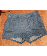 Carve Designs ladies  Jamie Short rayon Shorts sz 14 Dark Chambray - €25,73 EUR