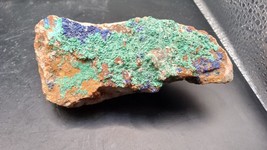 Beautiful Azurite Malachite Pyrite Specimen - New Mexico - free shipping - - £15.28 GBP