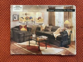 Vogue Sofa Slipcover, Chair Cover, Pillows, Pillow Cover, Blanket Patter... - $9.90