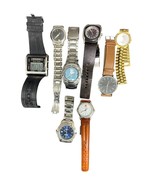 Huge Lot of Different Men&#39;s Watches AS-IS For Parts or Repair - $639.32 MXN
