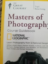 National Geographic Masters of Photography Course Guidebook 2014 Great C... - $5.90