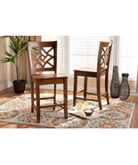 Braylin Walnut Brown 2Pc Counter Stool Set - €180,02 EUR