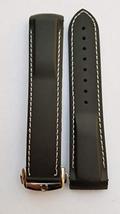 20 MM Rubber Diver Strap Band Omega SEAMASTER Planet Ocean Clasp Black - £39.13 GBP