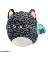 NWT Squishmallows Kellytoy 8” XIOMARA the  Black Panther Cat Leopard Summer - £14.11 GBP