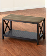 Farmhouse Living Room Furniture End Side Console Coffee Table 4 Tier She... - $80.94 CAD+
