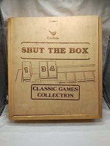 Wooden Cardinal Shut The Box Classic Games Collection *Slight Lid Issue* - $464.39 MXN