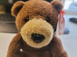 Ty Beanie Babies Bixby The Really Soft Brown Bear - £7.84 GBP