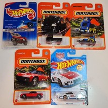 Hot Wheels and match box Lot Of 5 New great  Christmas  gift c1 - £9.87 GBP