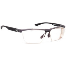 Nike Men&#39;s Eyeglasses 7076 065 Matte Gray/Black Half Rim Frame 57[]13 136 - £224.05 GBP