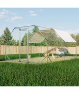 10x13ft Galvanized Metal Chicken Coop - Buy Now - $376.61 CAD