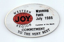 Coal Mining Helmet Decal Sticker Joy Mining Wyoming Fuels July 1986 - $14.84