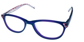 Lucky Brand Womens Eyeglass Purple Soft Rectangle Plastic D700. 47 - £35.37 GBP