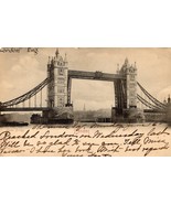 Tower bridge London England post card used - £6.27 GBP