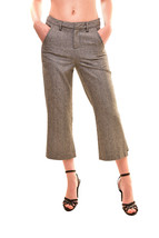 One Teaspoon Womens Capri Pants Classic Elegant Grey Size S - £45.60 GBP