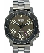 NWT Nixon A9411418 Ranger GMT All Gunmetal / Lum Men&#39;s Watch - £222.08 GBP