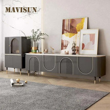 Light Luxury Designer Custom Living Room Modern Home Tv Cabinet Italian Minimali - £2,238.74 GBP+