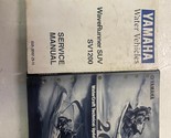 1999 2001 2002 Yamaha Waverunner SV1200 SUV Servizio Riparazione Manuale... - £54.67 GBP
