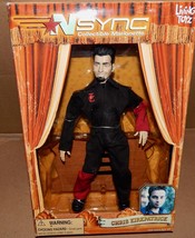 Chris Kirkpatrick 2000 NSYNC Collectible Marionette Doll Living Toyz NIB... - $9.49