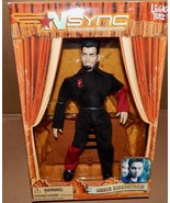 Chris Kirkpatrick 2000 NSYNC Collectible Marionette Doll Living Toyz NIB... - £7.43 GBP